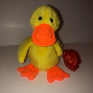VINTAGE 1993 Quackers Beanie Baby